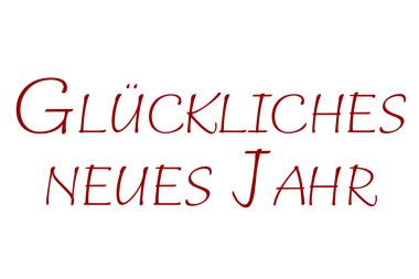 Gluckliches 'in dijital png illüstrasyonu şeffaf arkaplanda jahr triting neues. İzole görüntü, yeni yıl ve yazı kavramı.