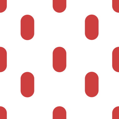 Şeffaf arkaplanda kırmızı şekillerin dijital png çizimi. İzole görüntü, şekiller ve kalıp kavramı.