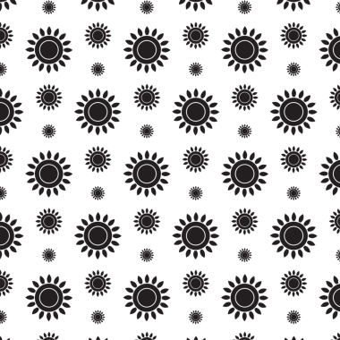 Dekoratif siyah yuvarlak tasarımların dijital png çizimi şeffaf arkaplanda tekrarlandı. İzole görüntü, arkaplan tasarımı ve desen.