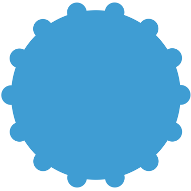 Şeffaf arkaplanda mavi soyut desenlerin dijital png çizimi. Ayrı görüntü, renk ve tasarım arka planı.