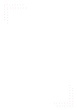 Şeffaf arkaplanda köşelerde köşegenler üzerinde nokta işaretlerinin dijital png çizimi. Ayrı resim, çerçeve, sunum alanı.