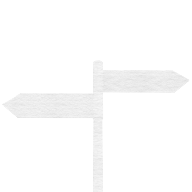 Saydam arkaplanda kopya alanı olan yol işaretlerinin dijital png çizimi. İzole görüntü, şekiller ve yol kavramı.