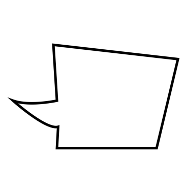 Şeffaf arkaplanda konuşma baloncuğunun dijital png çizimi. İzole görüntü, mesaj ve iletişim konsepti.