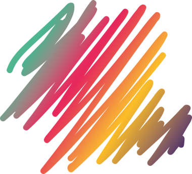 Şeffaf arkaplandaki renkli çizimlerin dijital png çizimi. Ayrı resim, tasarım arkaplan ve maket.