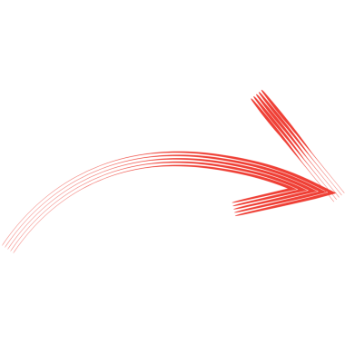 Şeffaf arkaplanda kırmızı okun dijital png çizimi. Ayrı görüntü, oklar, şekiller ve yönler.