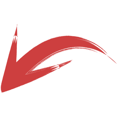 Şeffaf arkaplanda kırmızı okun dijital png çizimi. İzole görüntü, yön ve şekil kavramı.