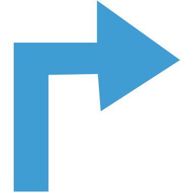 Şeffaf arkaplanda mavi okun dijital png çizimi. Ayrı görüntü, oklar, şekiller ve yönler.