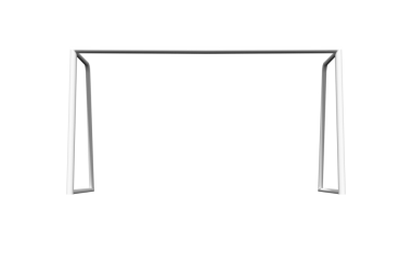 Şeffaf arkaplanda boş hedefin dijital png çizimi. İzole görüntü, spor ve spor konsepti.