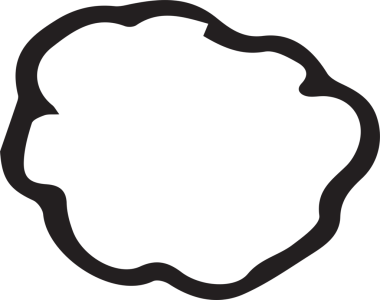 Saydam arkaplan üzerinde fotokopi alanı olan siyah bulutun dijital png çizimi. Ayrı resim, tasarım arkaplan ve maket.