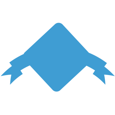 Şeffaf arkaplanda mavi kurdele illüstrasyonunun dijital png çizimi. İzole görüntü, doğum günü, kutlama, tasarım arkaplan ve maket.