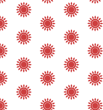 Kırmızı rosetlerin dijital png illüstrasyonu saydam arkaplanda tekrarlandı. Ayrı resim, tasarım arkaplan ve maket.