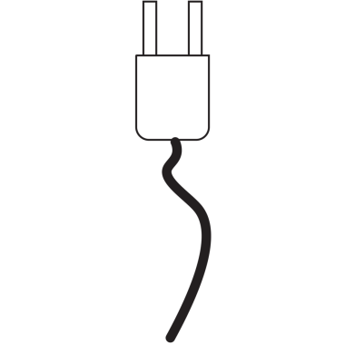 Şeffaf arkaplanda elektrik prizinin dijital png çizimi. İzole görüntü, elektronik ve iletişim konsepti.