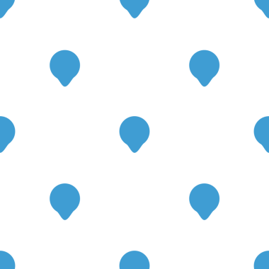 Saydam arkaplanda tekrarlanan hedef iğnelerinin mavi desenli dijital png fotoğrafı. İzole görüntü, kalıp ve şekil kavramı.