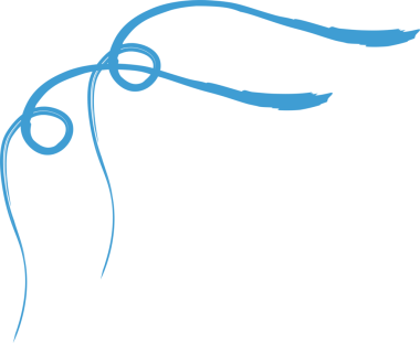 Şeffaf arkaplanda mavi kıvrımlı çizgilerin dijital png çizimi. Ayrı resim, tasarım arkaplan ve maket.