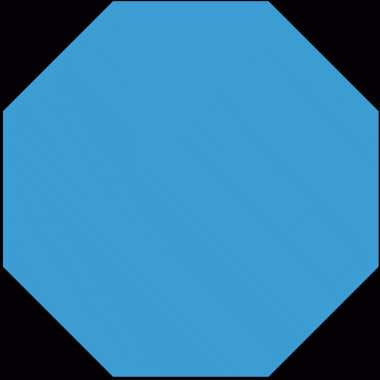 Saydam arkaplanda kopya alanı olan mavi şekilli dijital png çizimi. İzole görüntü, şekiller, arkaplan tasarımı ve desen.