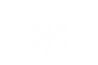 Şeffaf arkaplanda beyaz kar tanesinin dijital png çizimi. İzole görüntü, kış, doğa ve şekil kavramı.