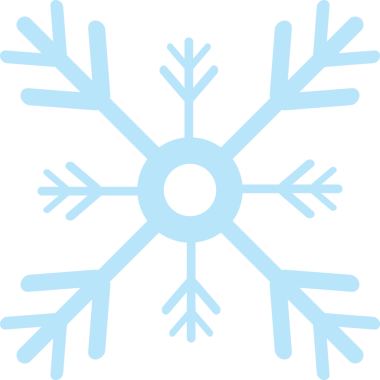 Şeffaf arkaplanda mavi kar tanesinin dijital png çizimi. İzole görüntü, doğa ve şekil kavramı.