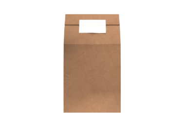 Şeffaf arkaplanda karton kutunun dijital png çizimi. İzole görüntü, çevrimiçi alışveriş, ekoloji ve geri dönüşüm kavramı.