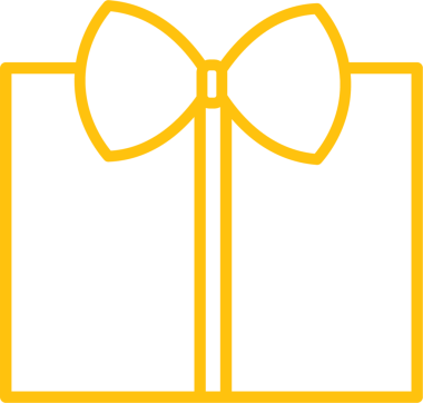 Şeffaf arkaplanda sarı rengin dijital png çizimi. İzole görüntü, doğum günü ve kutlama konsepti.