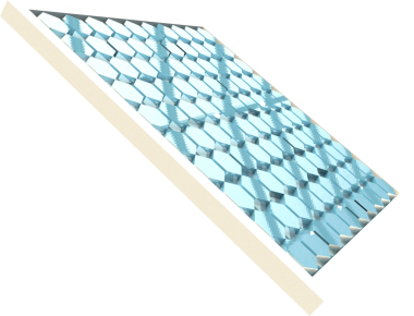 Şeffaf arkaplanda mavi güneş panelinin dijital png çizimi. İzole görüntü, ekoloji ve güneş enerjisi kavramı.