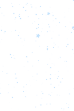 Açık mavi yıldızların dijital png çizimi şeffaf arkaplanda tekrarlandı. Ayrı resim, tasarım arkaplan ve maket.