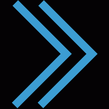 Şeffaf arkaplanda mavi sağ okun dijital png çizimi. İzole görüntü, yön ve rota.