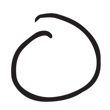 Şeffaf arkaplanda siyah soyut şeklin dijital png çizimi. İzole görüntü, soyutlama ve şekil kavramı.