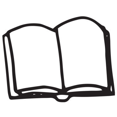 Şeffaf arkaplan üzerine açılan kitabın dijital png çizimi. İzole görüntü, okuma, bilgi ve eğitim kavramı.