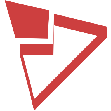 Şeffaf arkaplanda kırmızı şekillerin dijital png çizimi. İzole görüntü, şekiller ve kalıp kavramı.