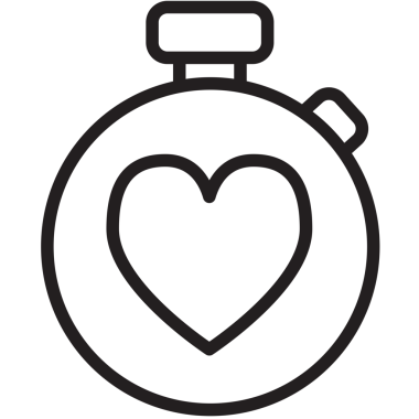 Şeffaf arka planda kalbi olan ikinci el dijital png çizimi. İzole görüntü, aşk ve sevgililer günü.