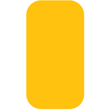 Şeffaf arkaplanda sarı etiketin dijital png çizimi. Ayrı resim, tasarım arkaplan ve maket.