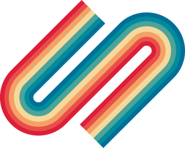 Şeffaf arkaplandaki çok renkli çizgilerin dijital png çizimi. Ayrı görüntü, renk ve tasarım arkaplanı.