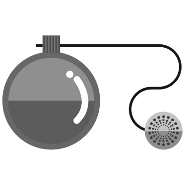 Şeffaf arka planda parfüm şişesinin dijital png çizimi. İzole görüntü, parfüm, güzellik ve özgüven..