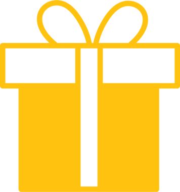 Şeffaf arkaplanda sarı rengin dijital png çizimi. İzole görüntü, doğum günü ve kutlama konsepti.