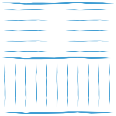 Şeffaf arkaplanda tekrarlanan mavi dikey ve yatay çizgilerin dijital png çizimi. Ayrı resim, tasarım arkaplan ve maket.