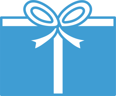 Şeffaf arkaplanlı mavi rengin dijital png çizimi. İzole edilmiş görüntü, hediyeler ve kutlamalar.