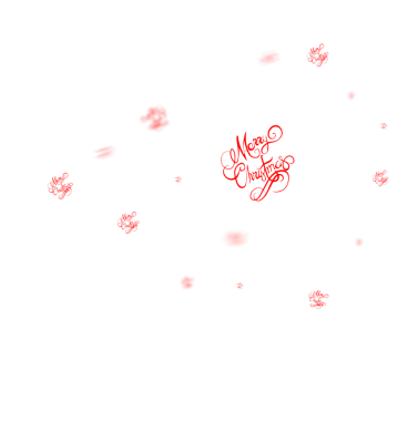Şeffaf arkaplanda kırmızı mutlu noel metninin dijital png çizimi. İzole görüntü, noel, kış, kutlama ve yazma kavramı.