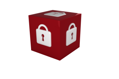 Şeffaf arkaplan üzerine kilitlenmiş tuğlanın dijital png çizimi. İzole görüntü, şekiller ve sosyal medya kavramı.