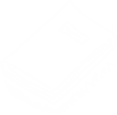 Şeffaf arkaplanda defter sembolünün dijital png çizimi. İzole imaj, yazı, eğitim ve iş kavramı.