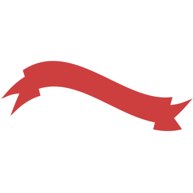 Şeffaf arkaplanda kırmızı kurdele illüstrasyonunun dijital png çizimi. İzole görüntü, doğum günü ve kutlama.