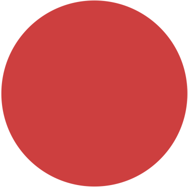 Şeffaf arkaplanda kırmızı noktanın dijital png çizimi. İzole görüntü, şekiller ve kalıp kavramı.