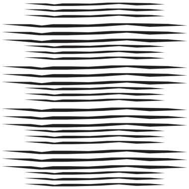 Siyah yatay çizgilerin dijital png çizimi şeffaf arkaplanda tekrarlandı. Ayrı resim, tasarım arkaplan ve maket.