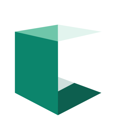 Saydam arkaplanda kopya alanı olan yeşil ve beyaz küplerin dijital png çizimi. İzole görüntü, şekil, renk ve yazım kavramı.