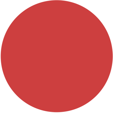 Şeffaf arkaplanda kırmızı noktanın dijital png çizimi. İzole görüntü, şekiller ve kalıp kavramı.