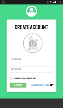 Saydam arkaplan üzerinde hesap metni oluşturulmuş yeşil pencerenin dijital png çizimi. İzole edilmiş resim, giriş, dizayn arkaplan ve modelleme.