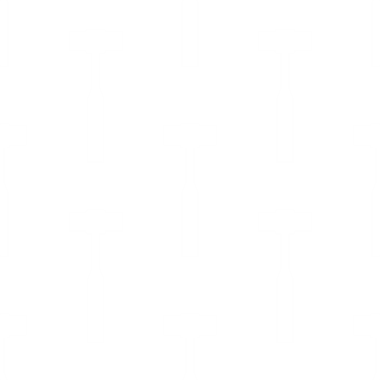 Beyaz çekiçlerin dijital png çizimi saydam arkaplanda tekrarlandı. Ayrı resim, tasarım arkaplan ve maket.