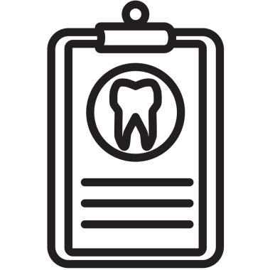 Saydam arkaplanda dişi olan beyaz ve siyah panoların dijital png çizimi. İzole görüntü, pano, ilaç ve sağlık hizmeti kavramı.