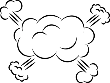 Şeffaf arkaplan üzerinde küçük bulutlar bulunan beyaz bulutların dijital png çizimi. İzole görüntü, iletişim ve bulut.