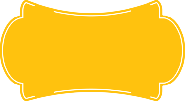 Şeffaf arkaplanda sarı rozetin dijital png çizimi. Ayrı resim, tasarım arkaplan ve maket.