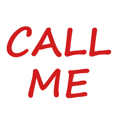 Şeffaf arkaplanda beni aramanın dijital png kırmızı metni. İzole görüntü, mesaj ve iletişim.